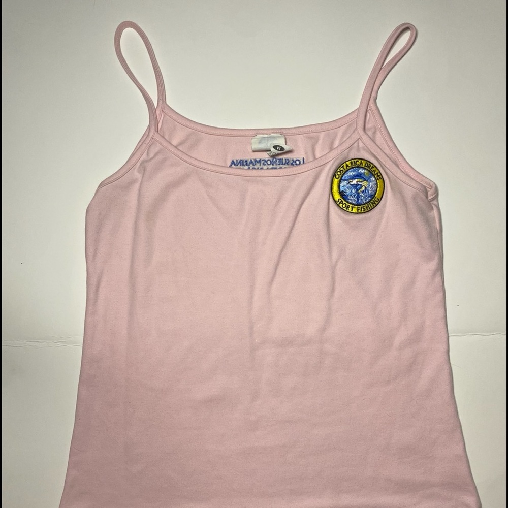 Pink Costa Rica fishing shirt